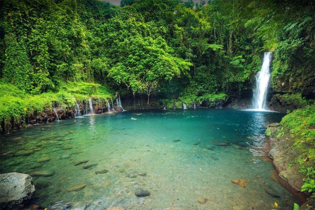 Afu Aau Waterfall Agu Aau Waterfalls Samoa