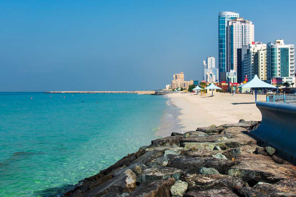 AjmanCornicheOPT Ajman Beach United Arab Emirates
