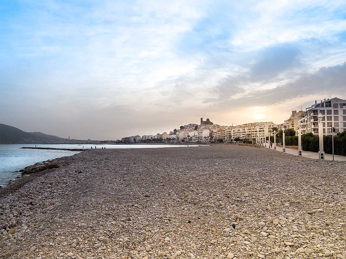 AlteaBeach Beaches for miles in Altea Spain