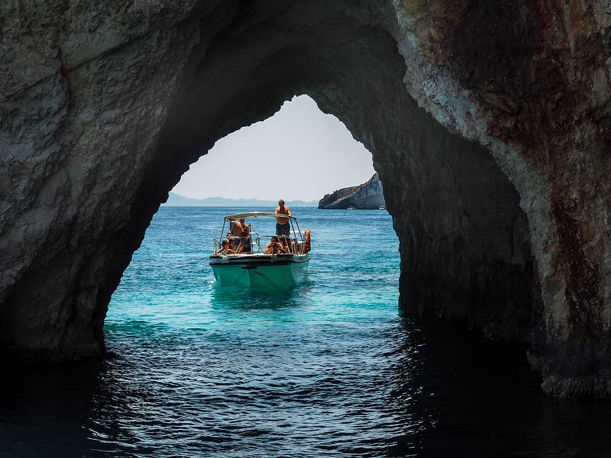 Blue Caves boat trip Zakynthos