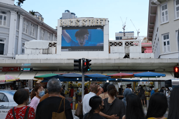 Bugis Street Market Singapore.