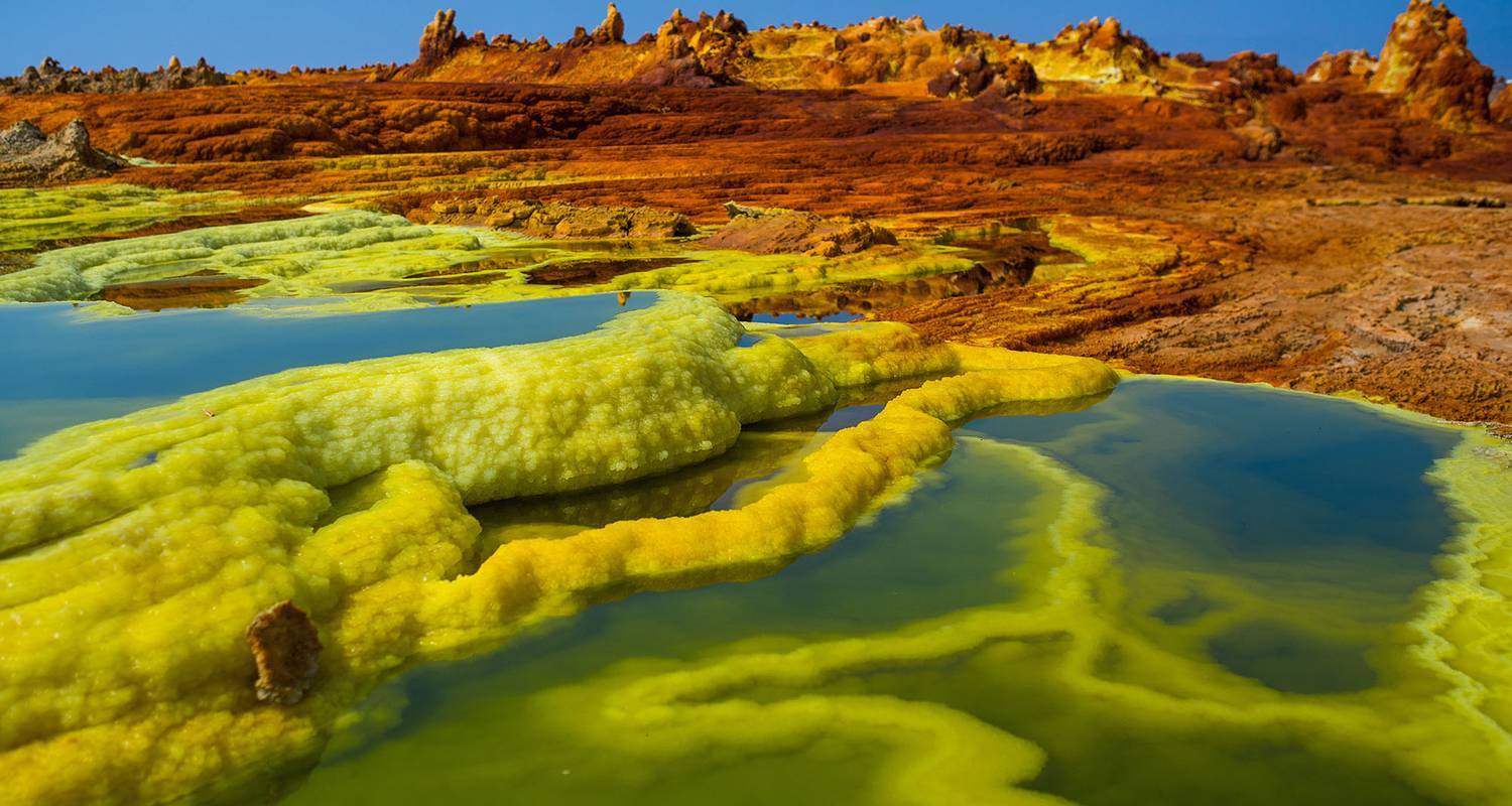 Danakil Depression salt flats Ethiopia