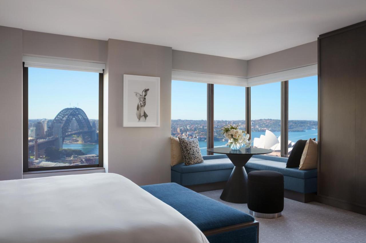 A room with a view at the Four Seasons Hotel Sydney