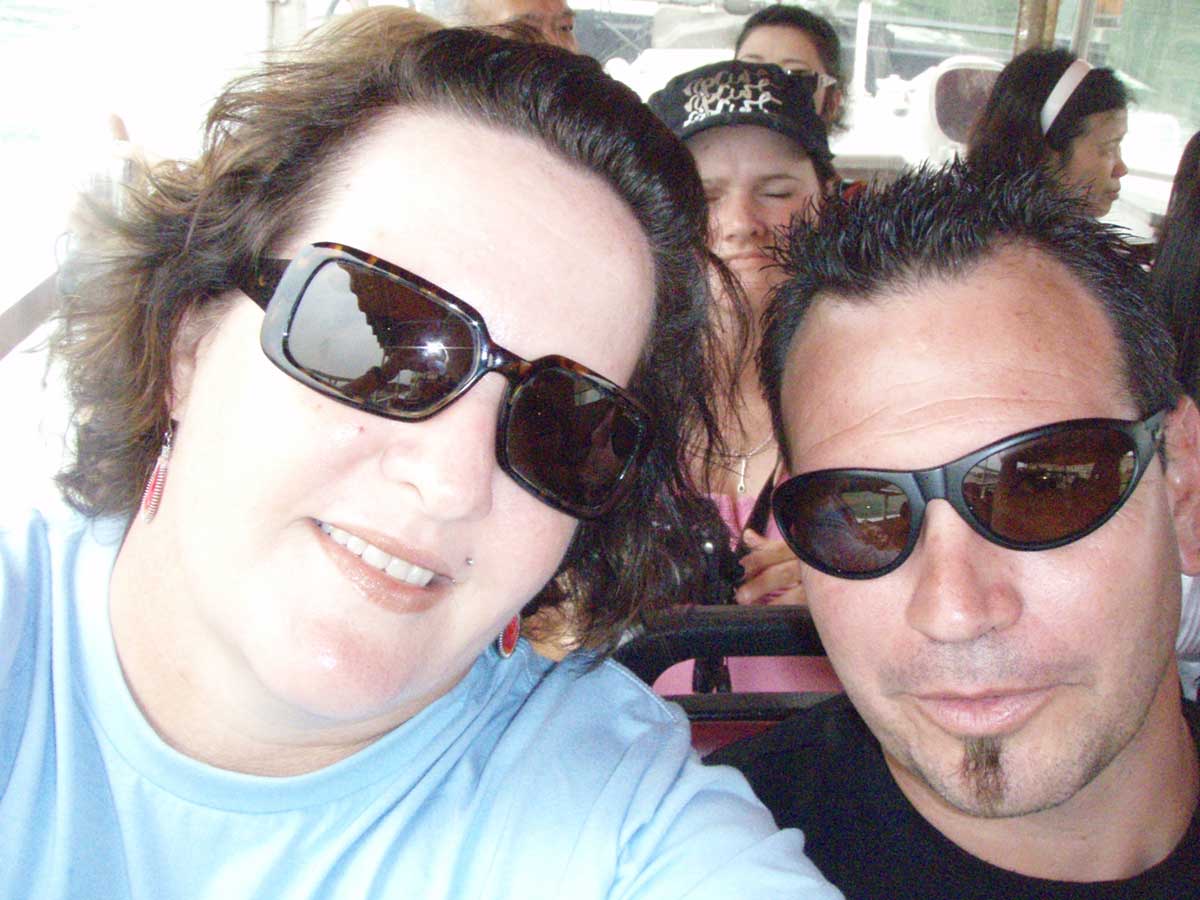 Brad and myself on the Singapore Duck Tour