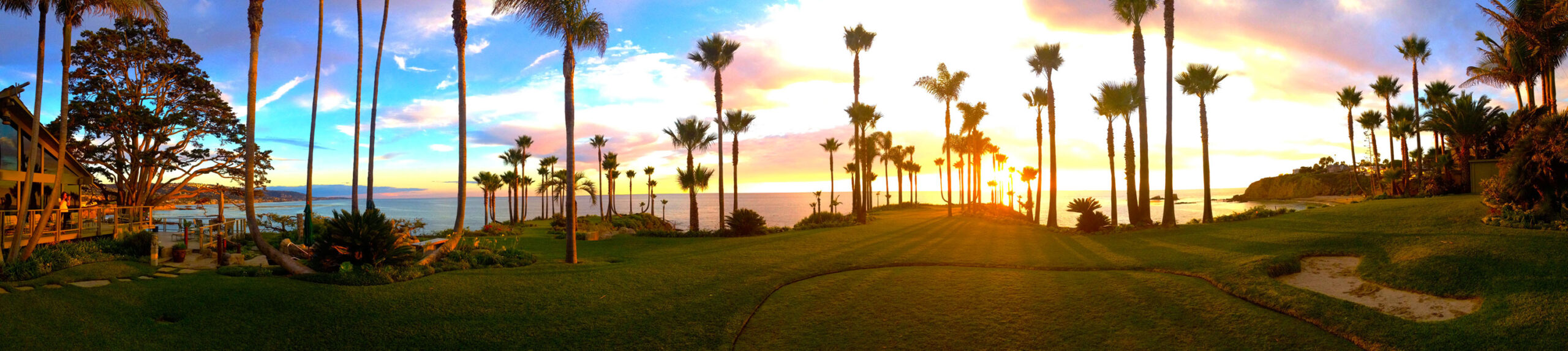 Sunrise over Laguna Beach