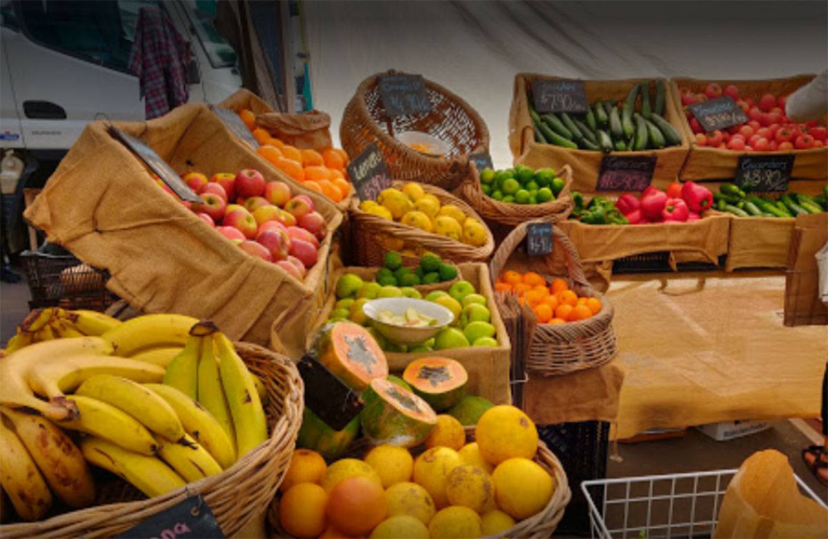 Fruit stall at Palm Beach Currumbin Farmers Market