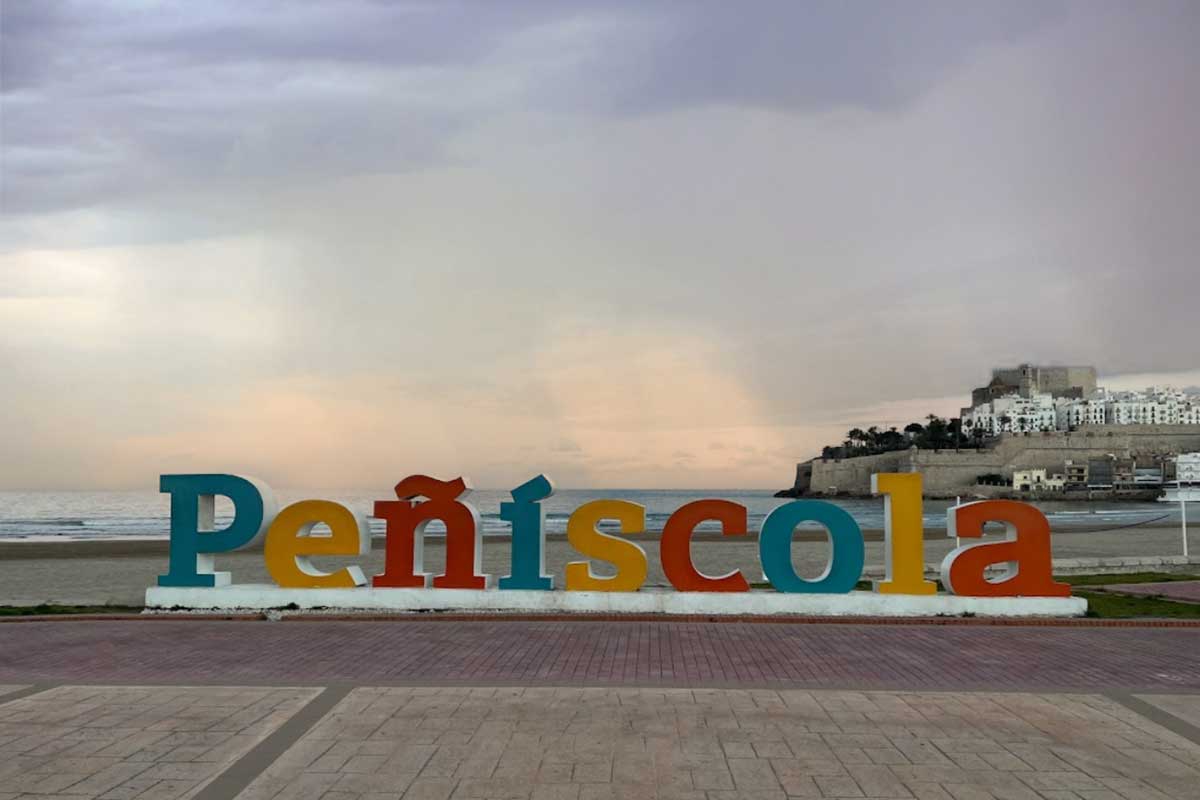 The Peniscola sign
