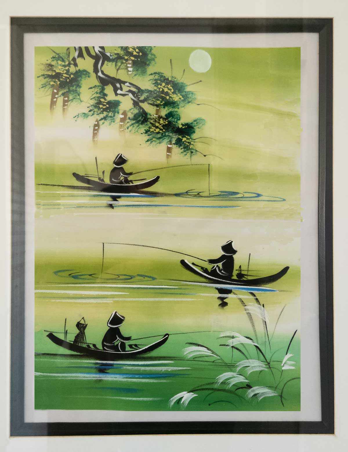 One of the Rice Paper paintings we purchased in Vietnam