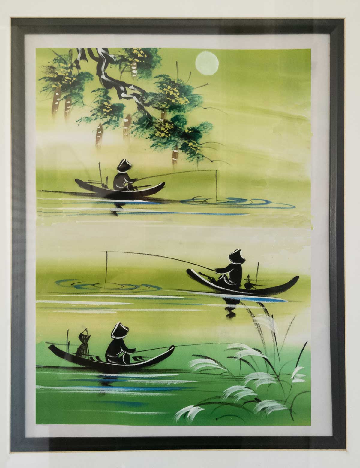 RicePaperArtOPT One of the Rice Paper paintings we purchased in Vietnam