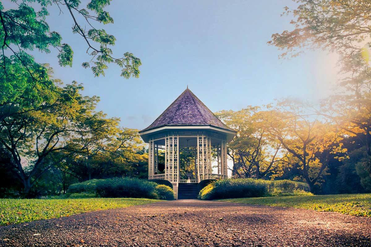 SingaporeBotanicGardensRotunda Singapore Botanic Gardens Rotunda