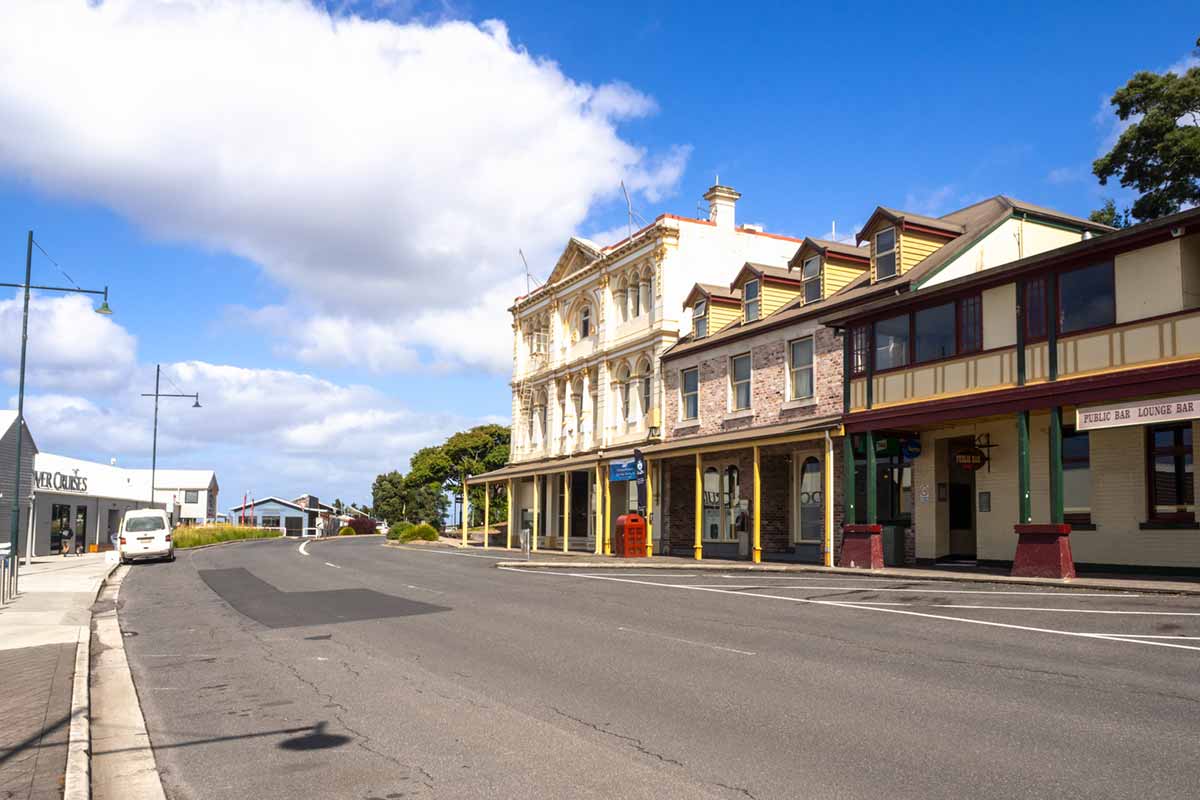Strahan's heritage buildings Tasmania
