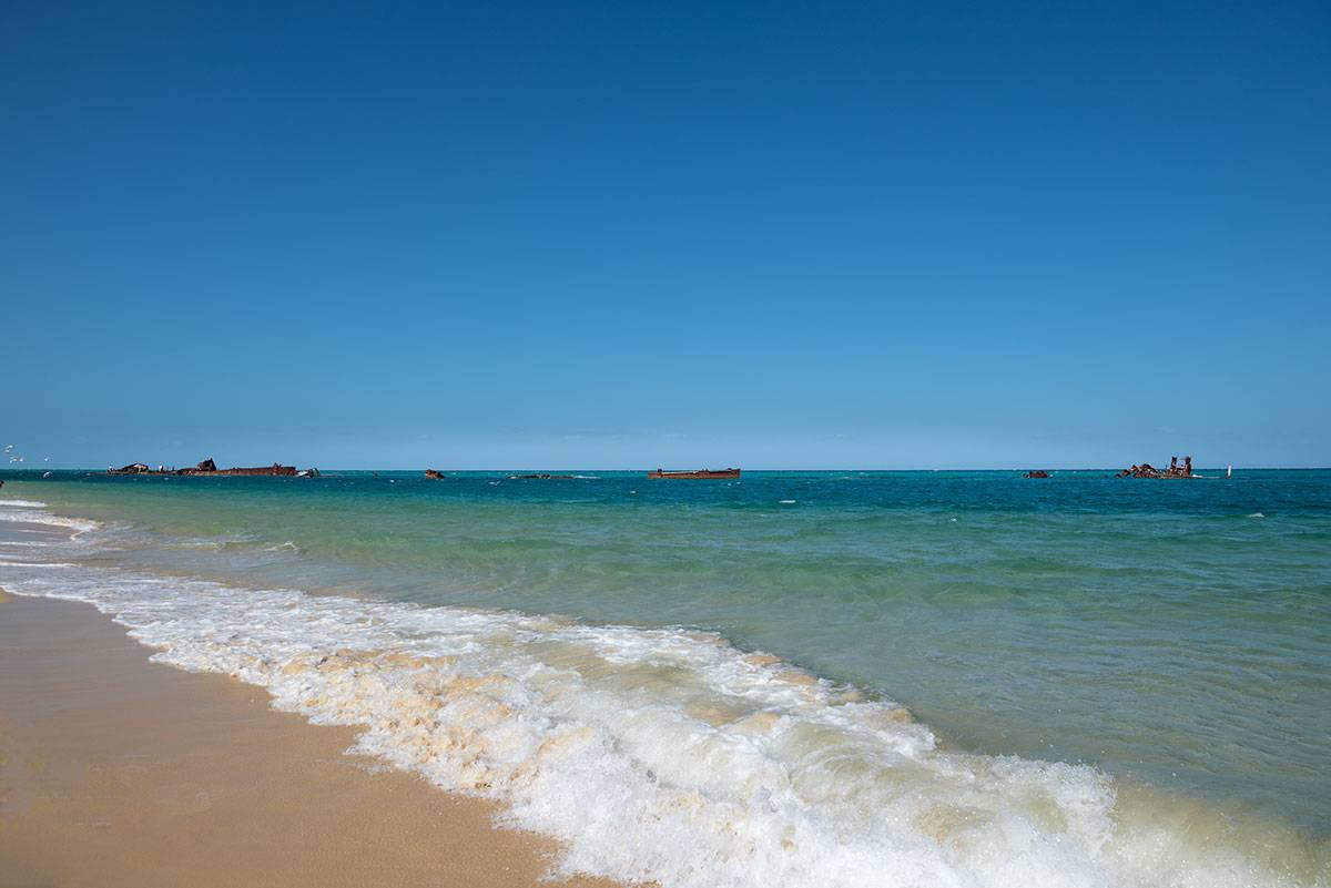 TangaloomaWrecks The wrecks at Tangalooma Morton Bay Brisbane