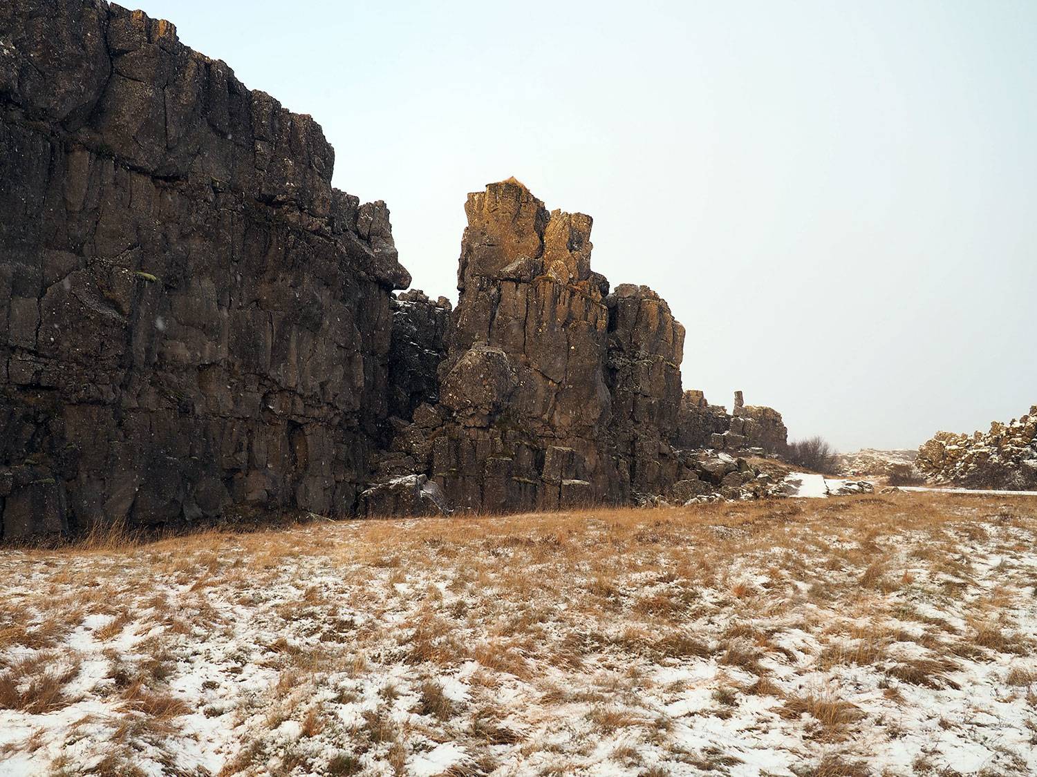 TheWall Tectonic plates in Iceland