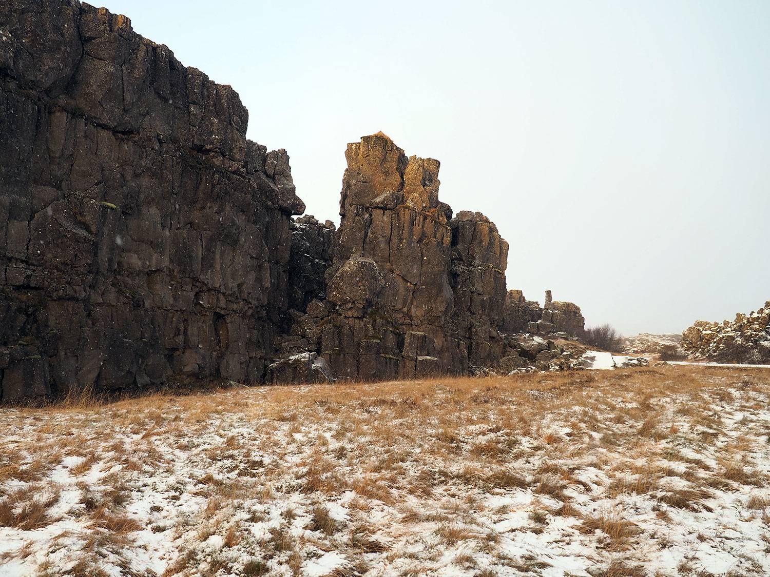 Tectonic plates in Iceland