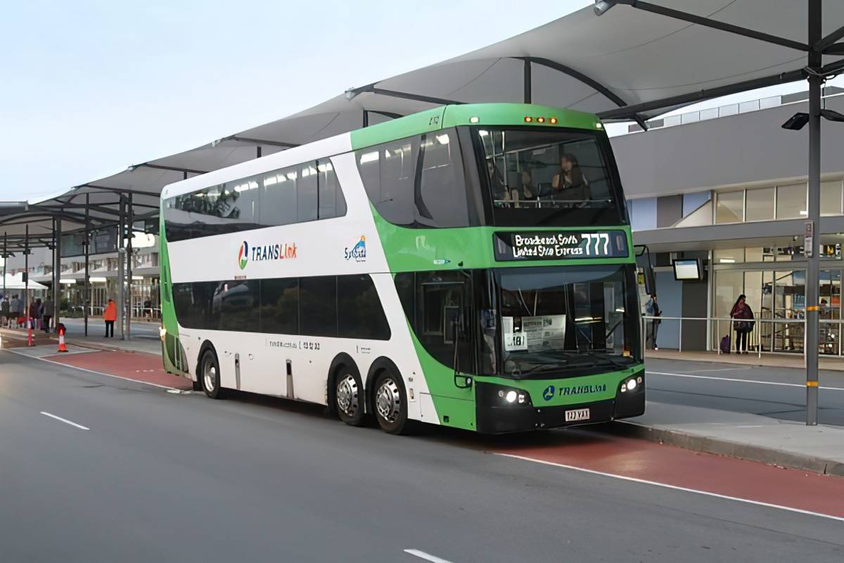Translink Bus Route 777 from the Gold Coast airport