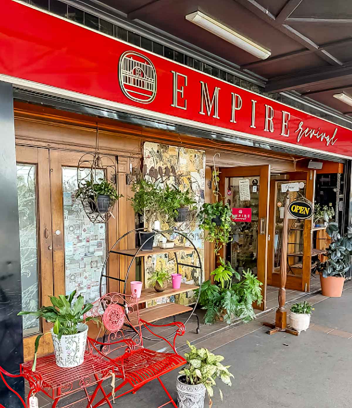 Empire Revivial a great example of a typical shop in the Brisbane suburb of Paddington
