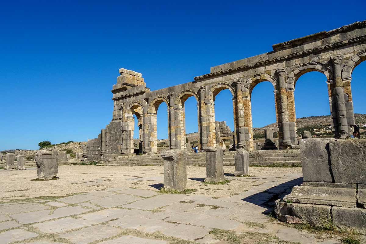 Volubilis Roman Ruins, Meknes Morocco