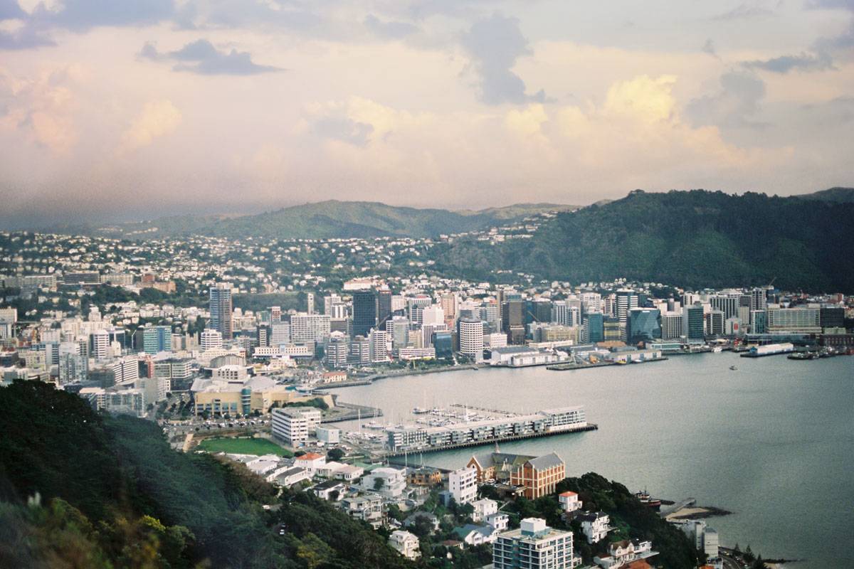 Wellington city New Zealand
