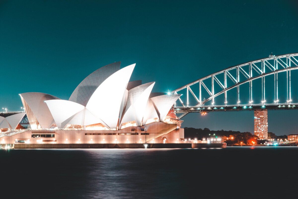SydneyOperaHouseAndBridge Sydney Opera House And Bridge