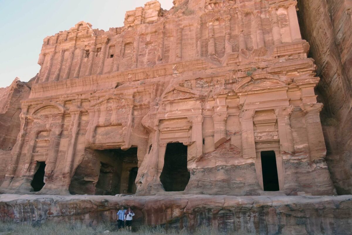 A sense of scale at Petra, Jordan