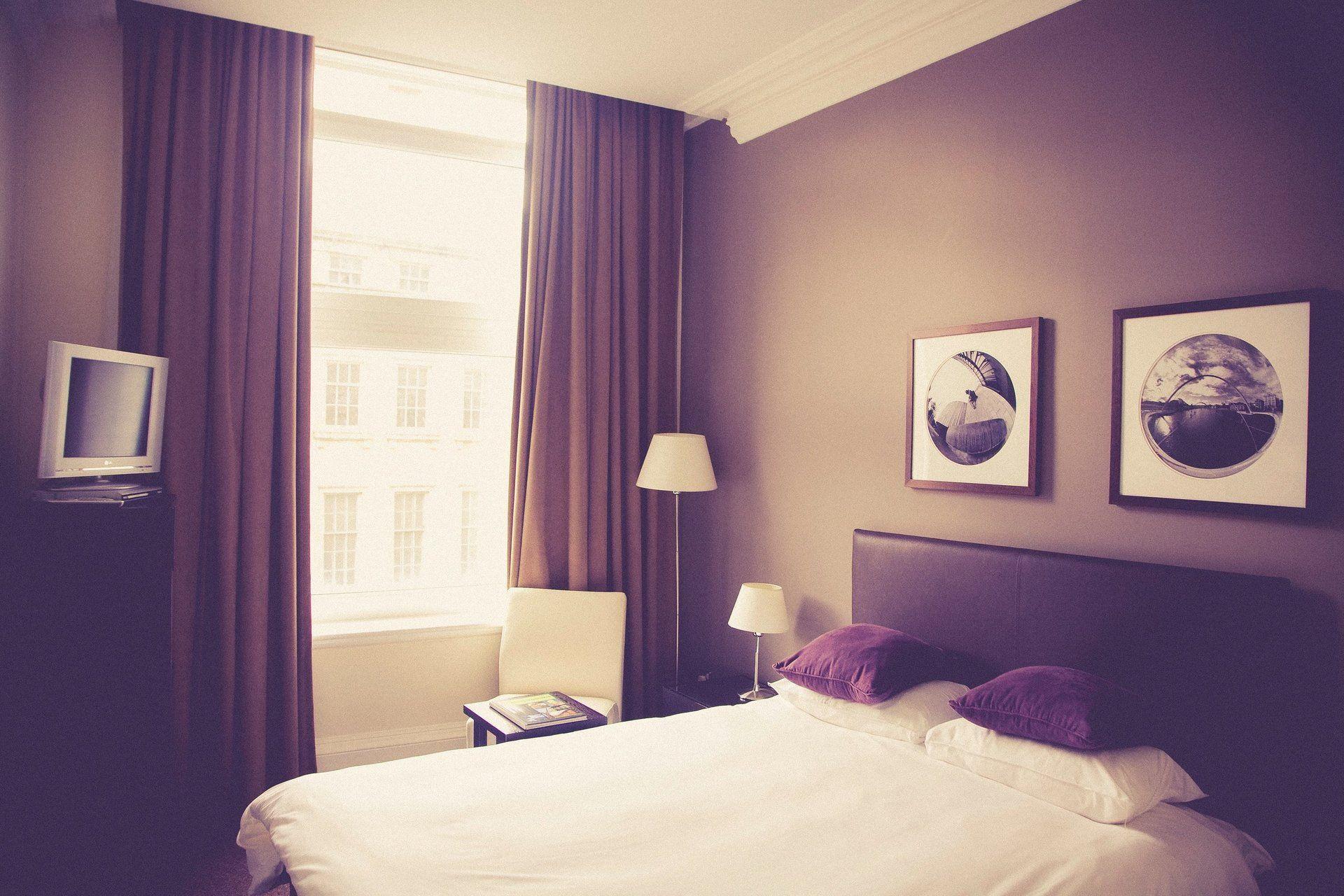 Budget hotel room
