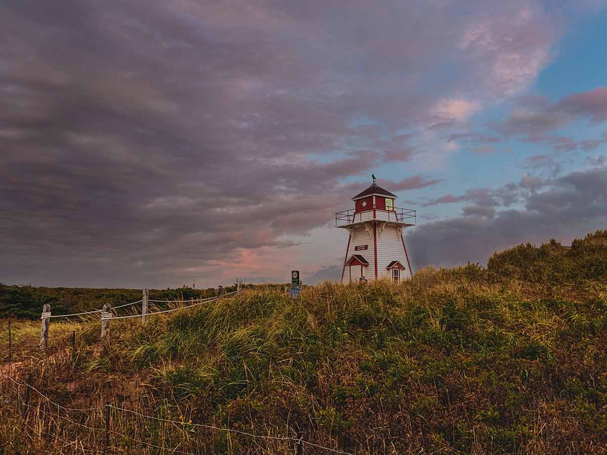 Lighthouse on Prince Edward Island, Canada