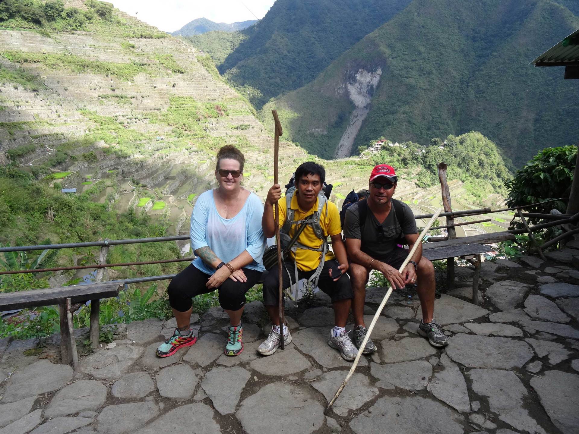 After the climb out of Batad Rice Terraces