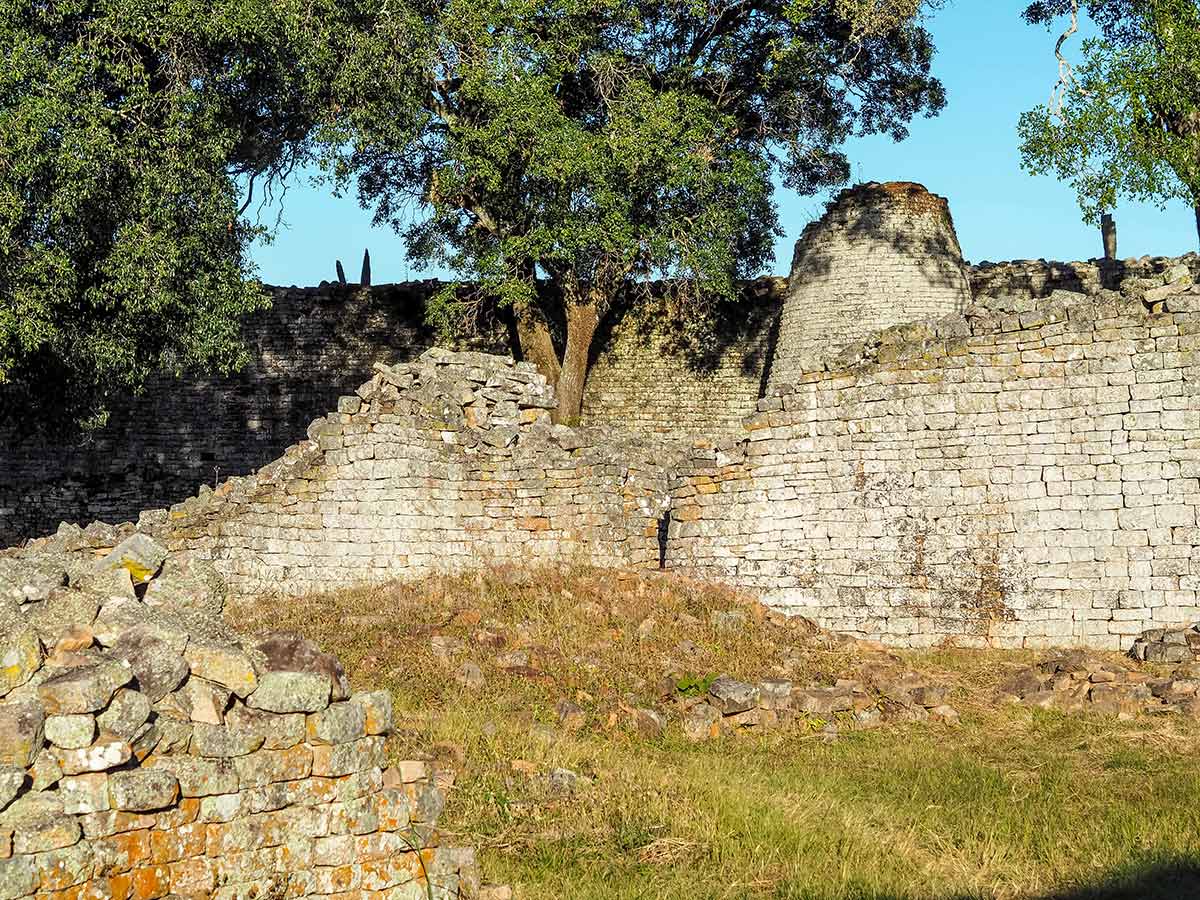 Greater Zimbabwe Ruins still semi intact after hundreds of years