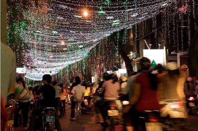 Ho Chi Minh Christmas Eve