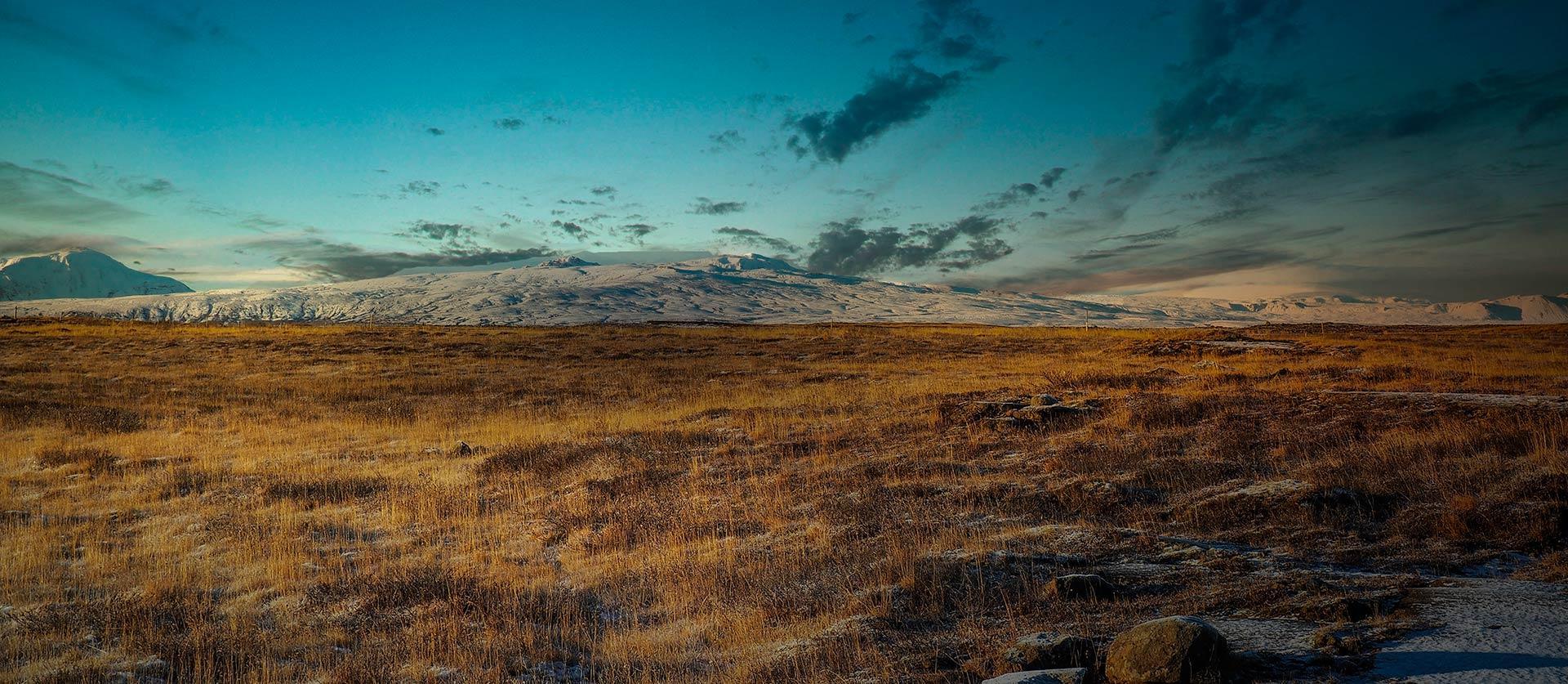 The Icelandic plains from Thingvellir National Park