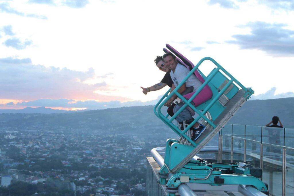 The edge coaster in Cebu