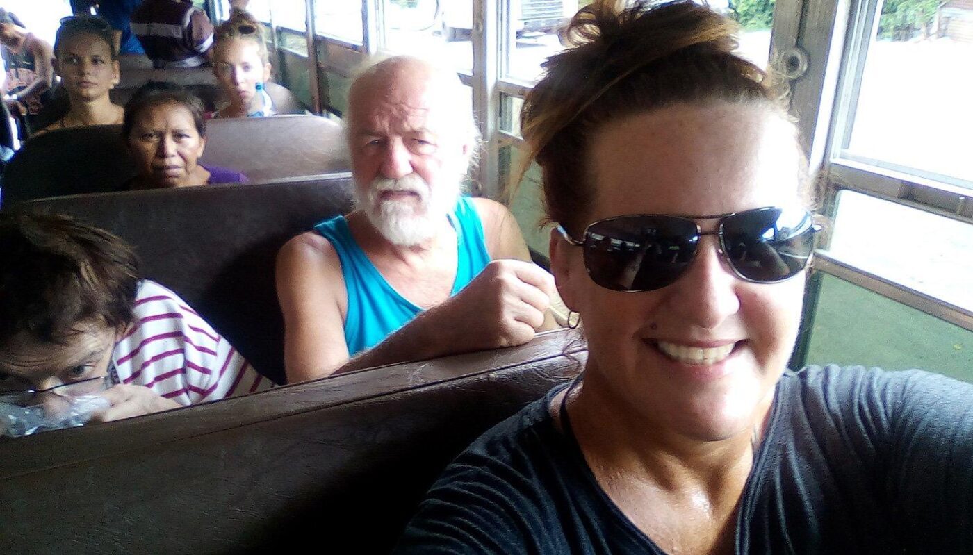 On a bus in Nicaragua On a bus in Nicaragua