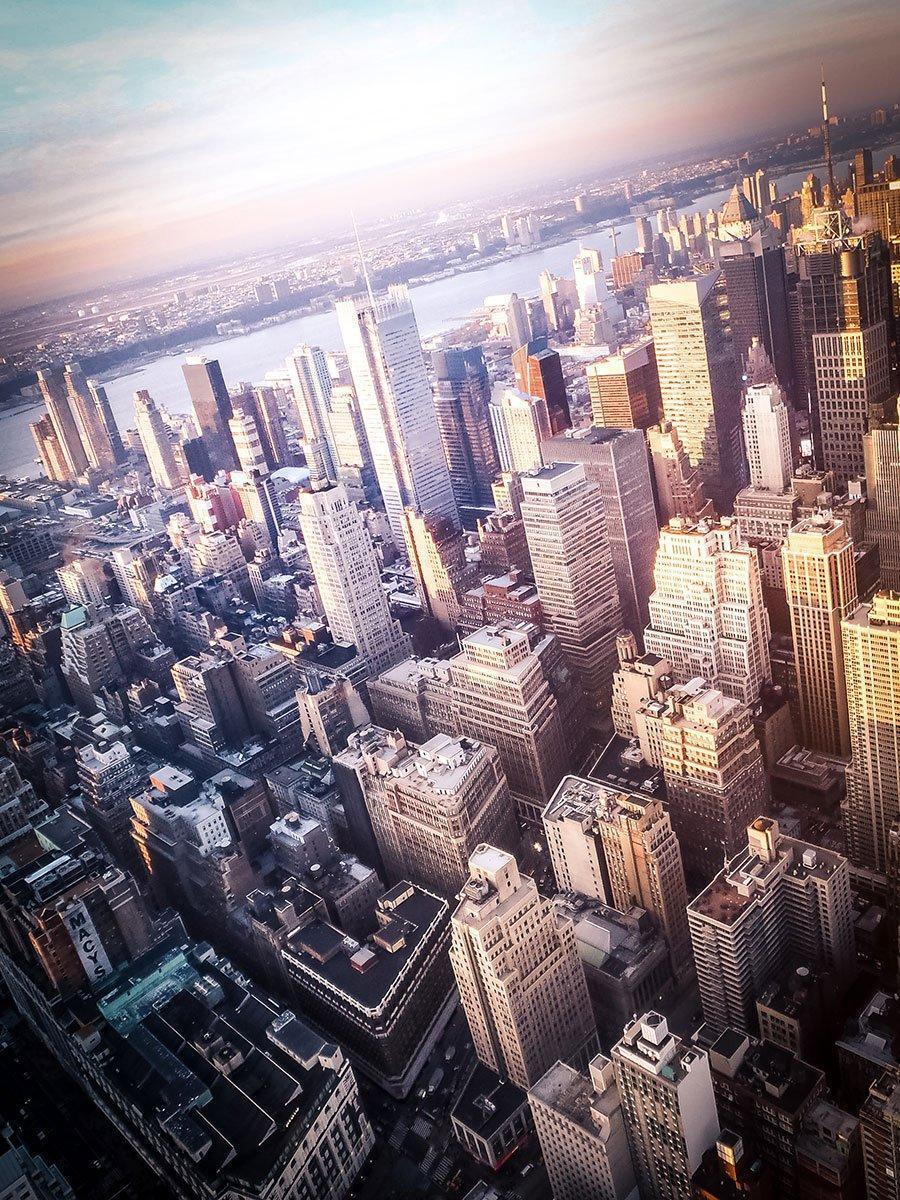 New York from the Empire State Building New York from the Empire State Building