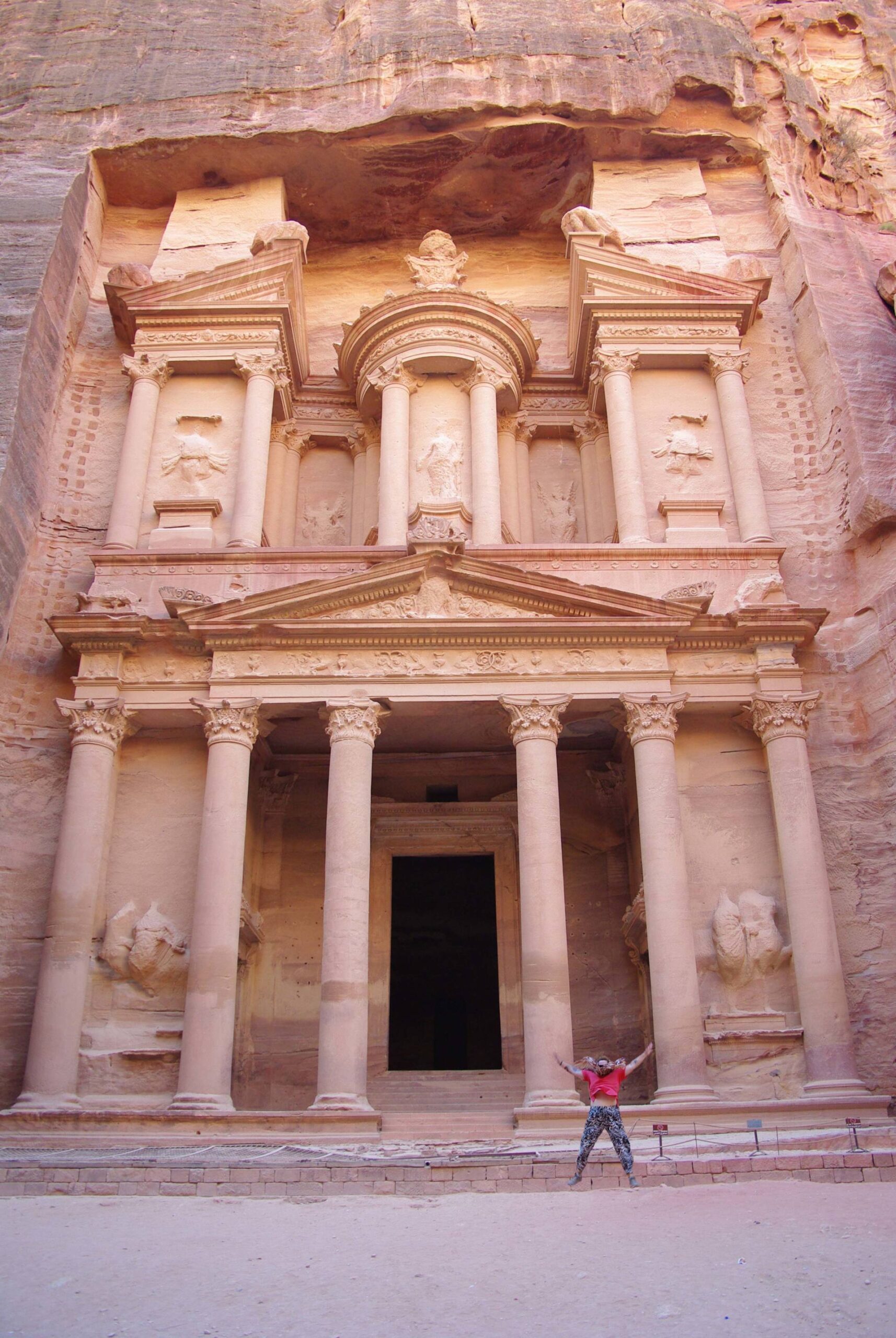 One of the most photographed locations in the world - The treasury at Petra