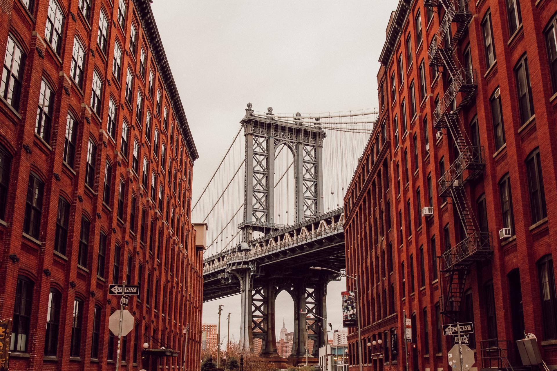 Brooklyn bridge from Dumbo