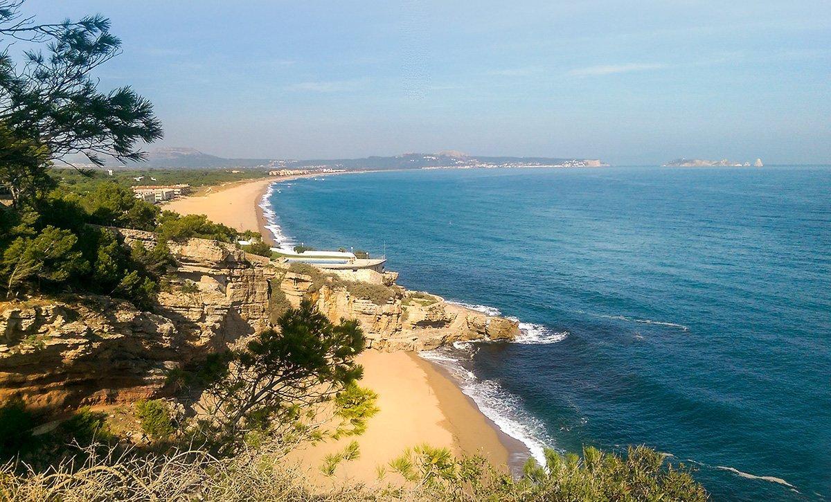 The Costa Brava north of Barcelona