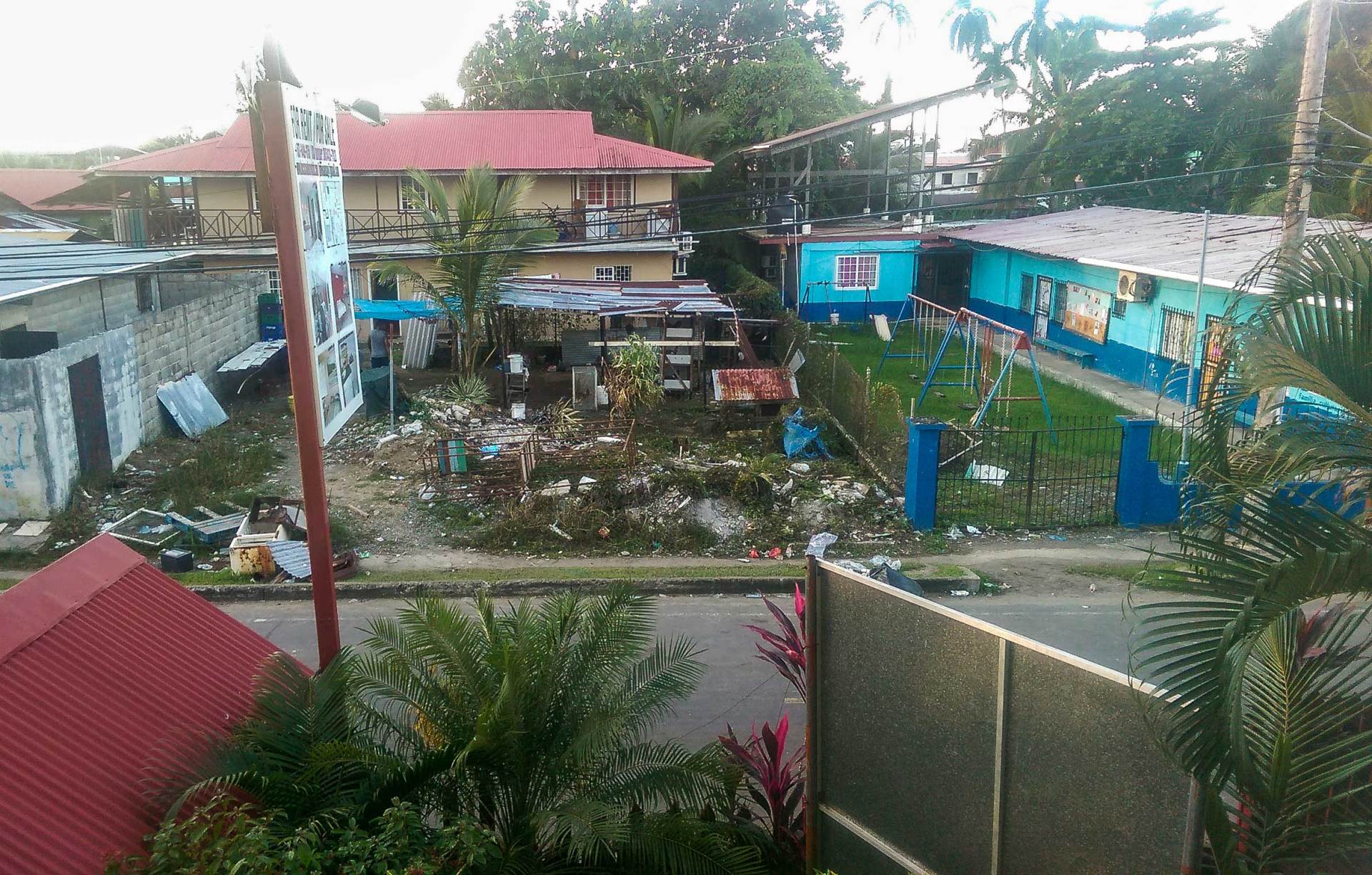 The rubbish in Bocas Del Toro, Panama