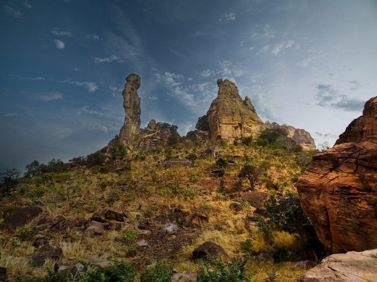 Rock formations of Sibi, Mali