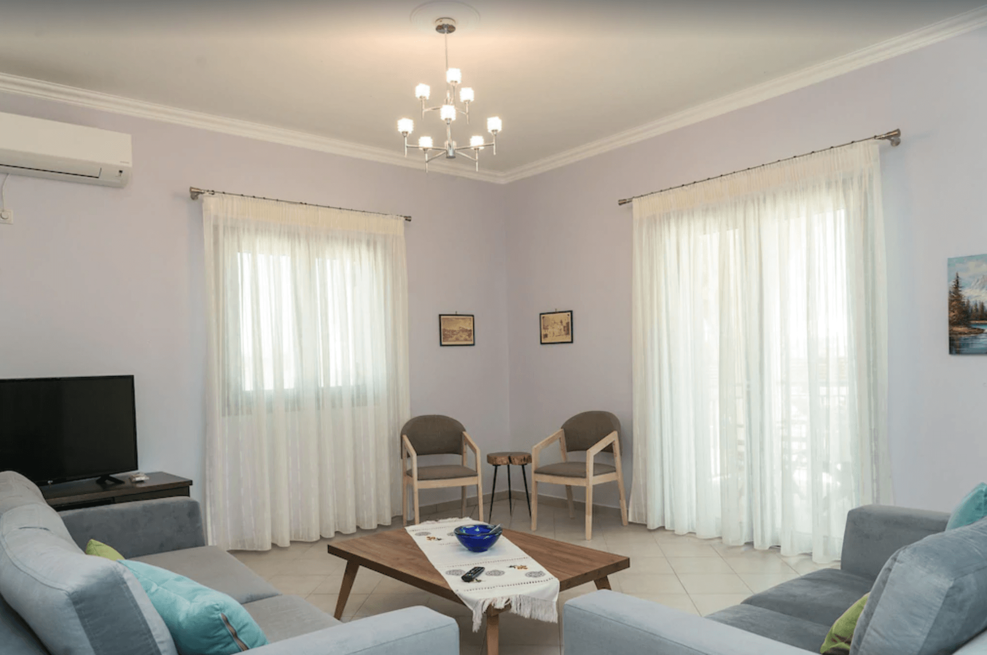 VillaKamposLivingArea Villa Kampos living area