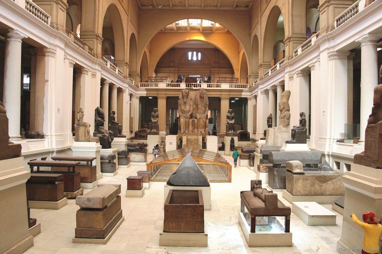 Cairo Museum Of Antiquities main hall