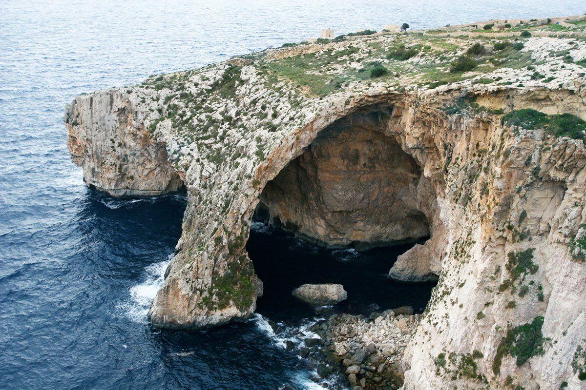 The blue grotto Malta