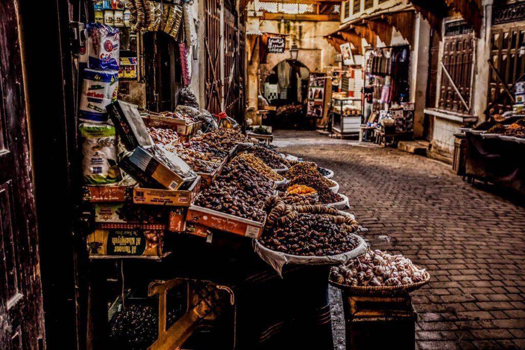 The mdina in Fes Morocco