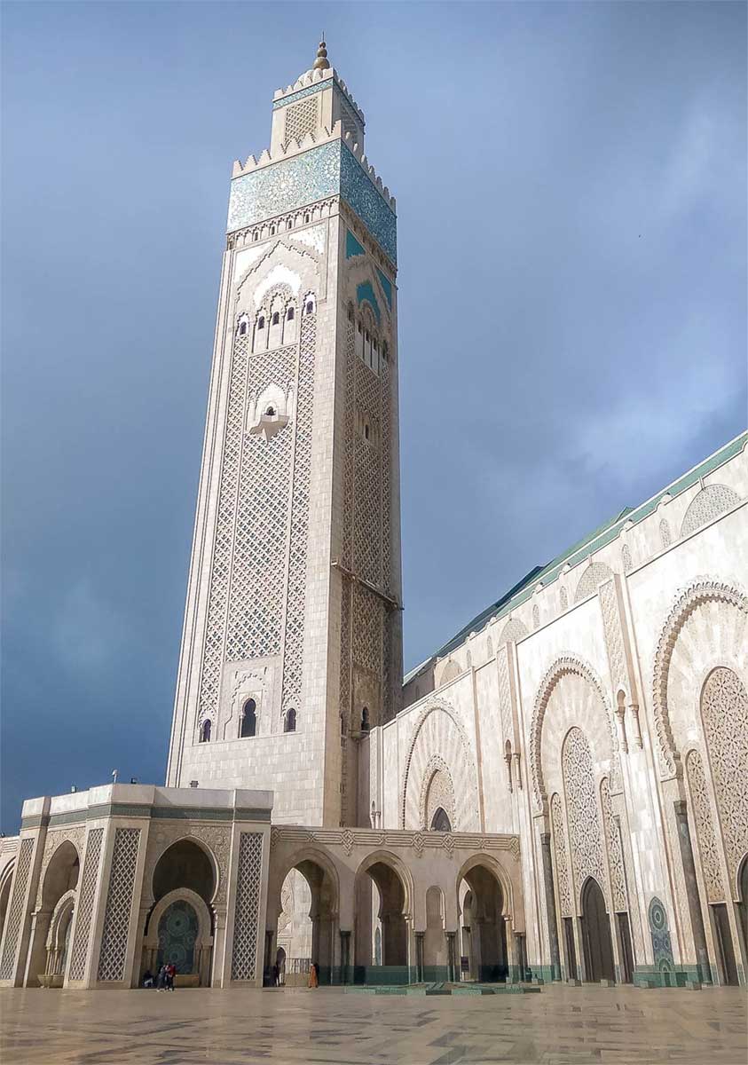 Hassan II Mosque Minaret