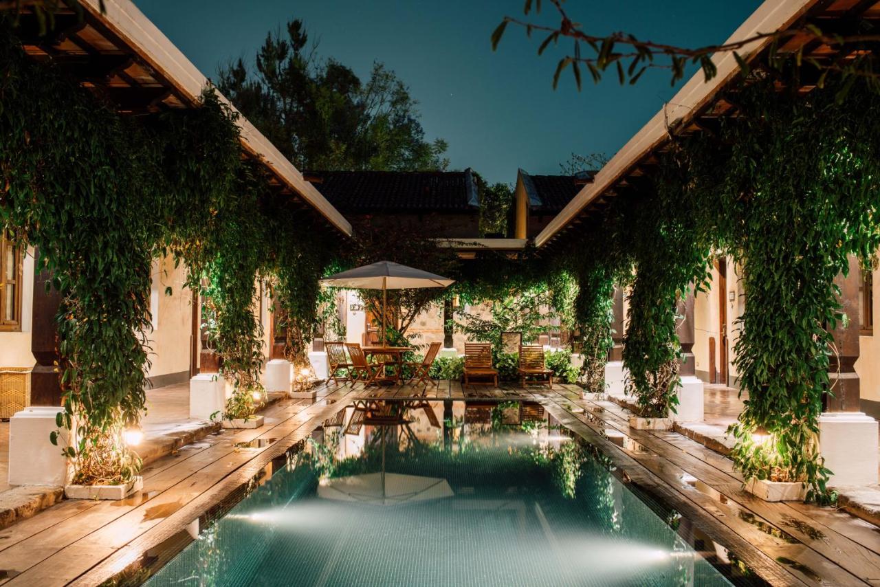 Pool at the Porta Hotel Antigua, Guatemala