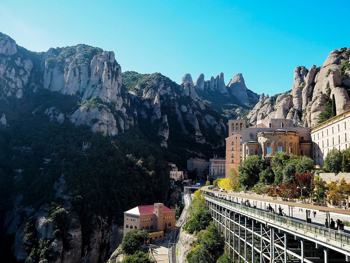 Mountains of Montserrat, Spain