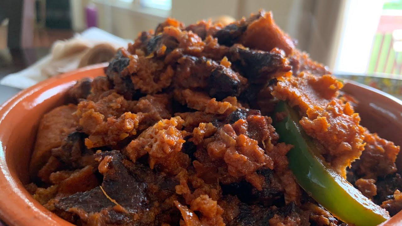 Tibs FirFir – an Ethiopian beef dish.