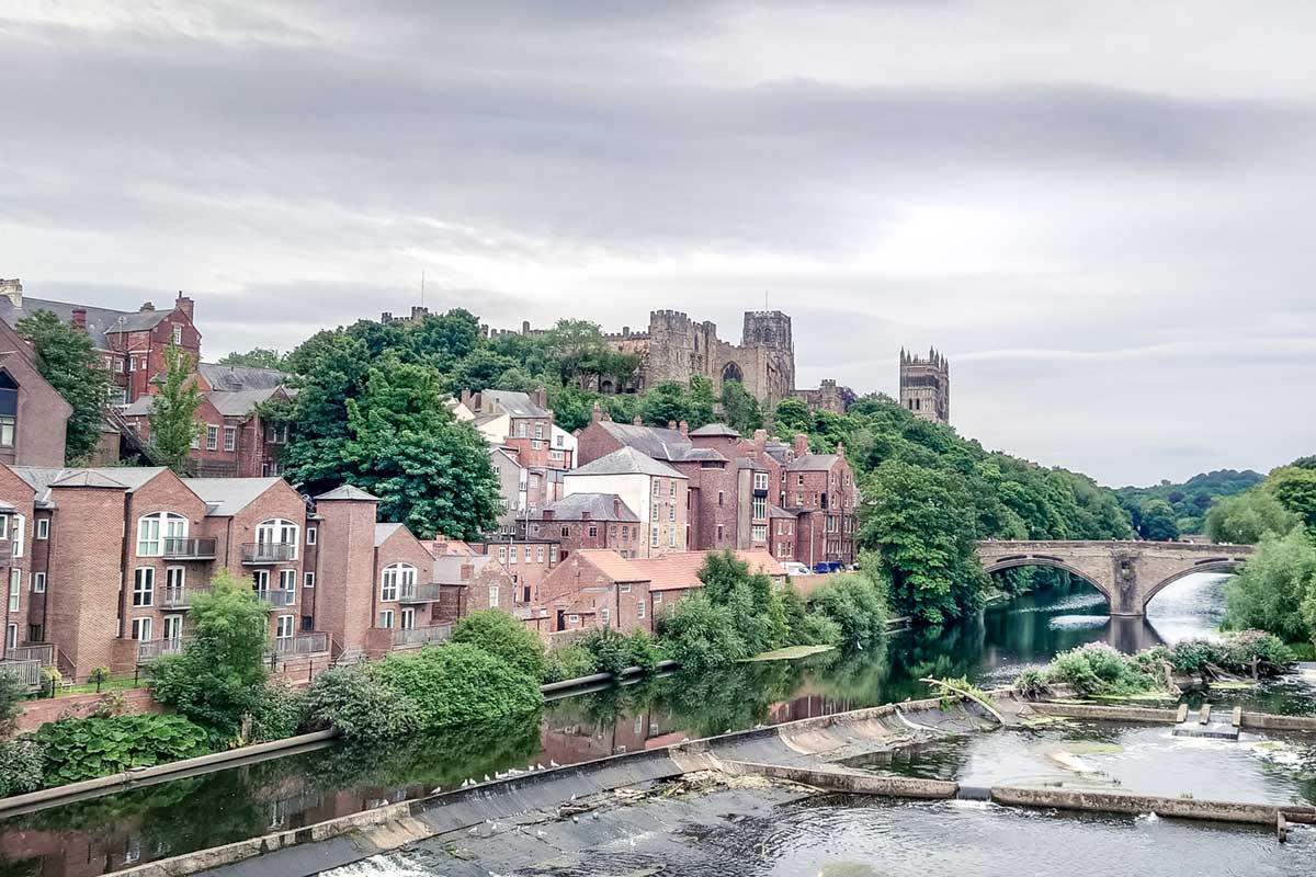 Old town Durham from over the river